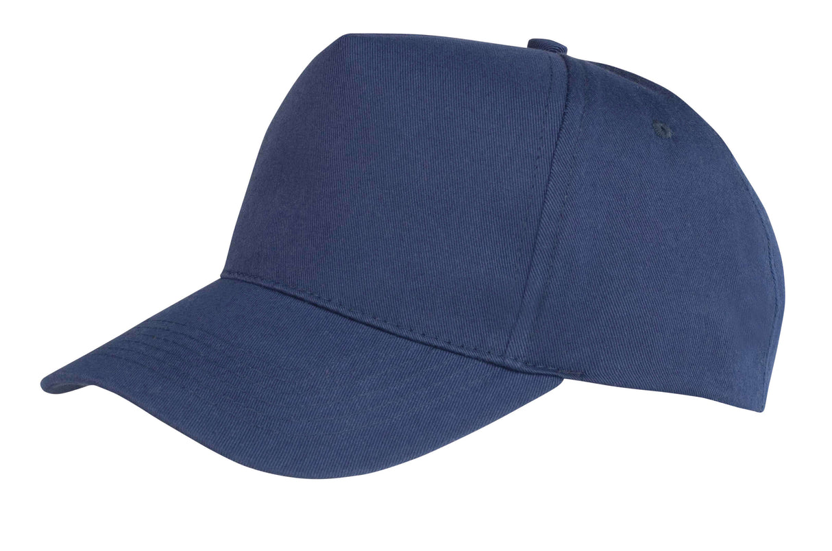 Result Headwear Boston 5-Panel Polycotton Printer's Cap