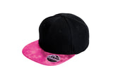 Result Headwear Bronx Glitter Flat Peak Snapback Cap