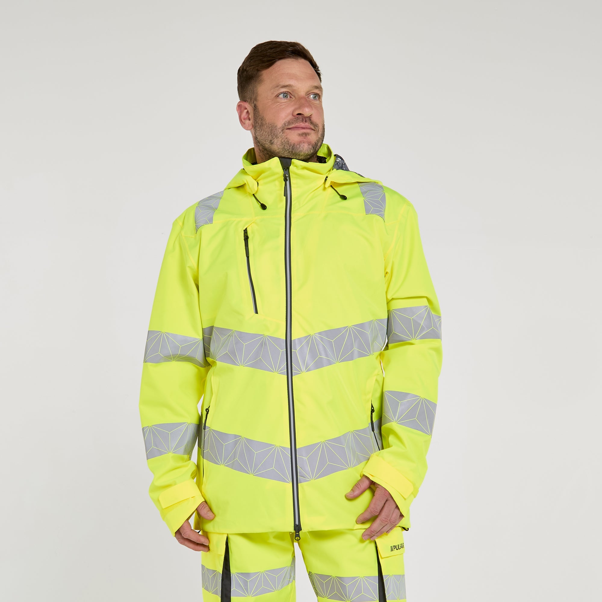 Pulsar Shell Jacket Yellow REACT