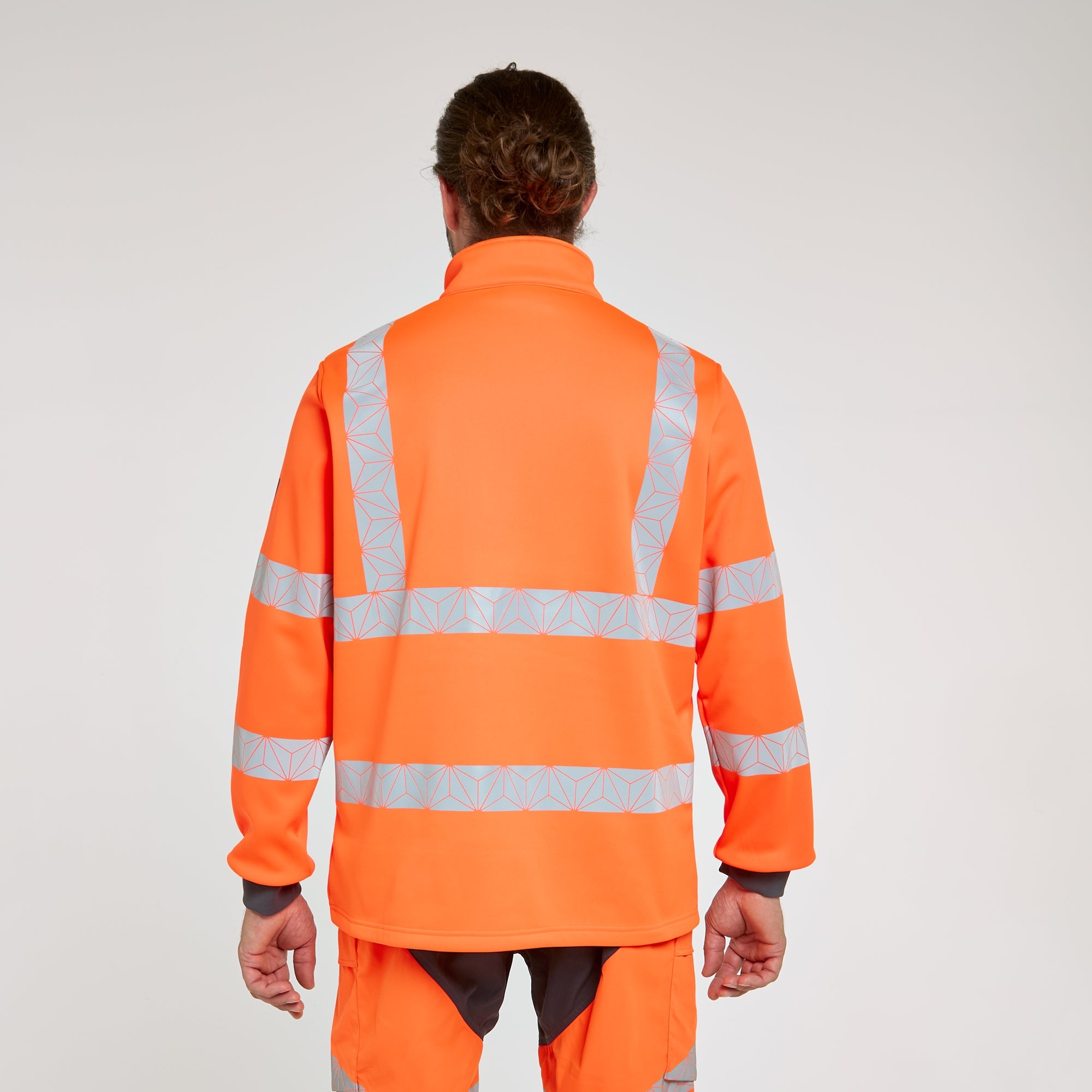 Pulsar Quarter-Zip Orange