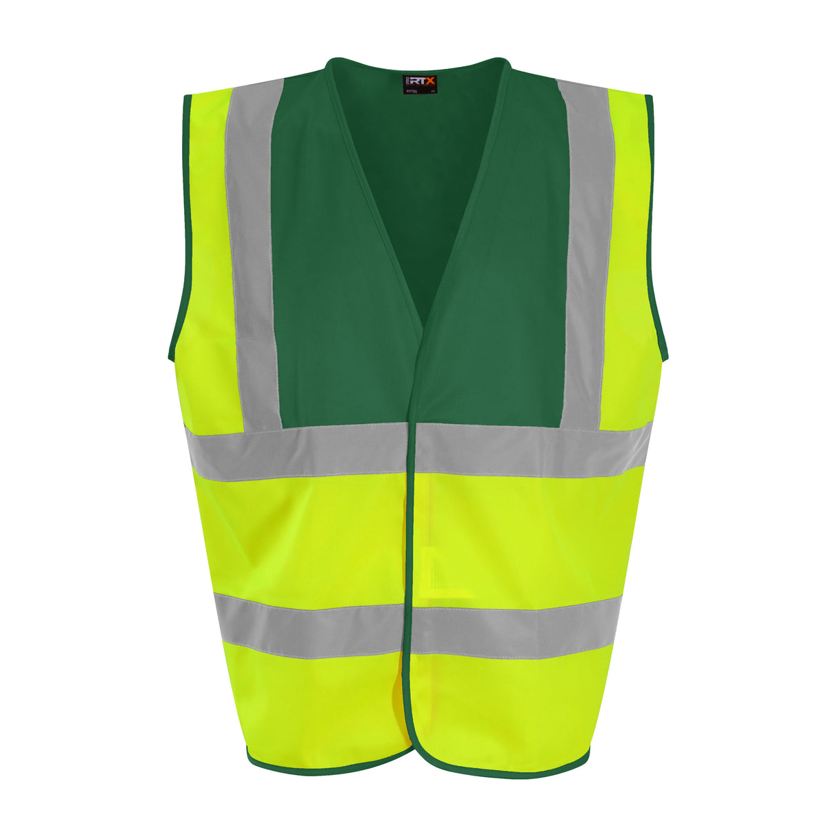 Prortx High Visibility Waistcoat - HV Yellow/Paramedic Green