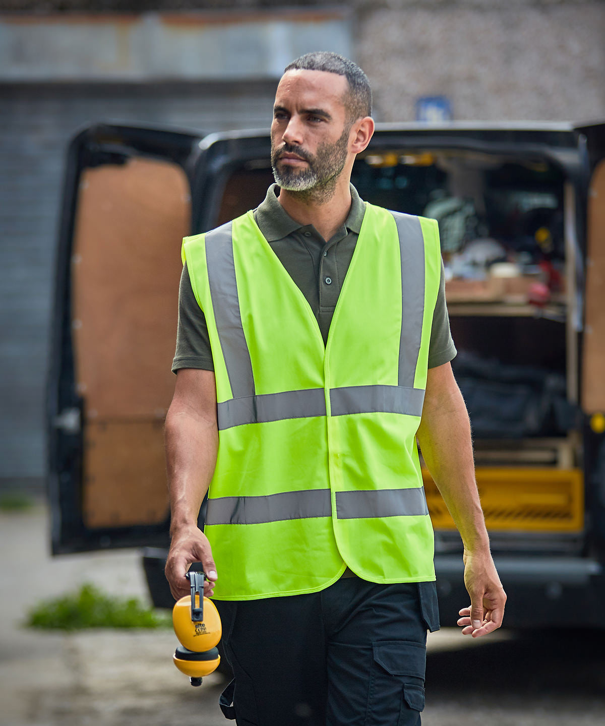 Prortx High Visibility Waistcoat - HV Yellow