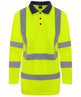 Prortx High Visibility High Visibility Long Sleeve Polo