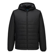Portwest Professional Hooded Insulated Baffle Jacket