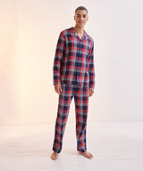 Sf Men's Tartan Lounge Set