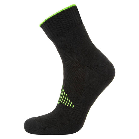 Portwest Recycled Trainer Sock #colour_black