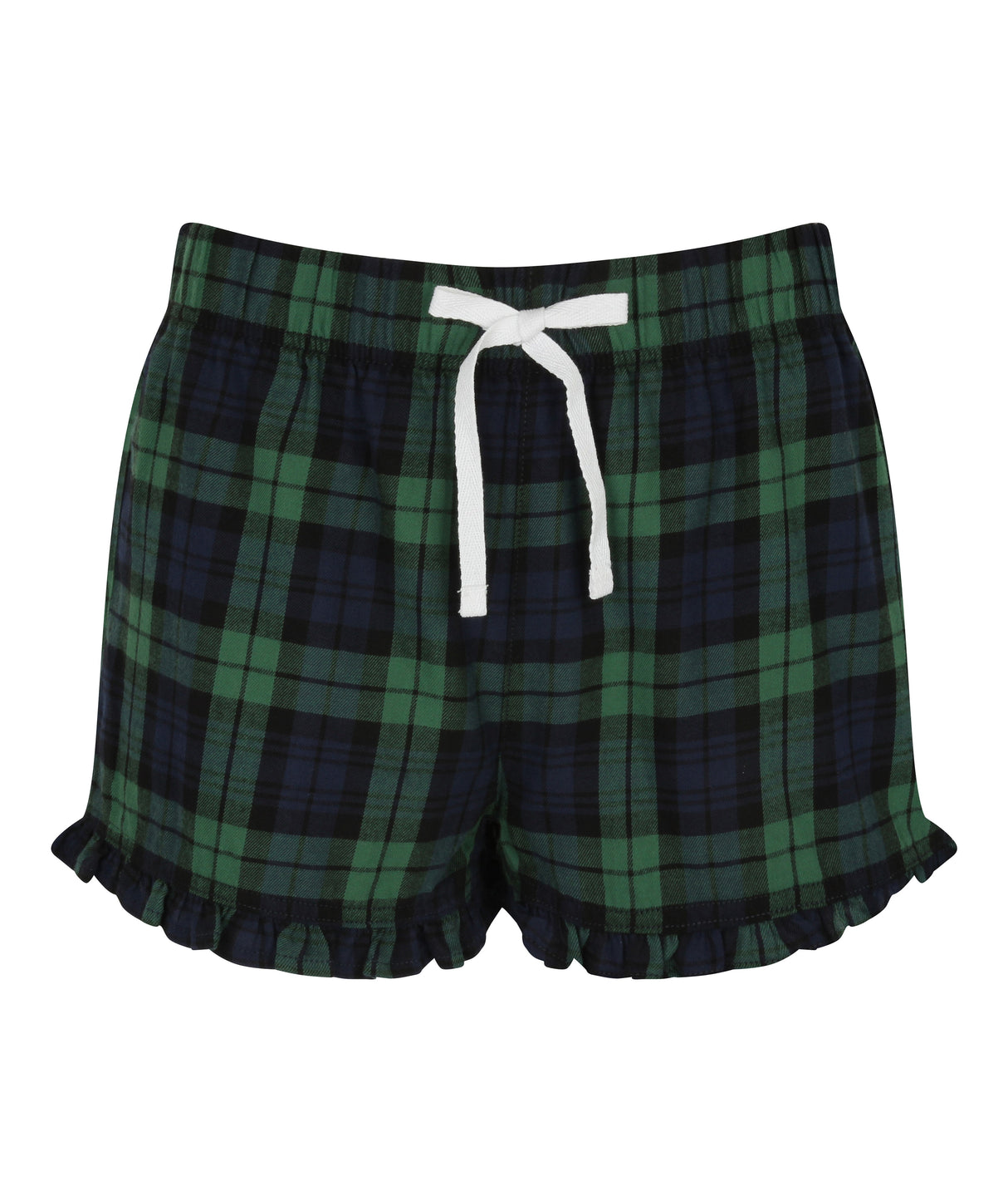 Sf Women's Tartan Frill Shorts