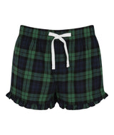 Sf Women's Tartan Frill Shorts