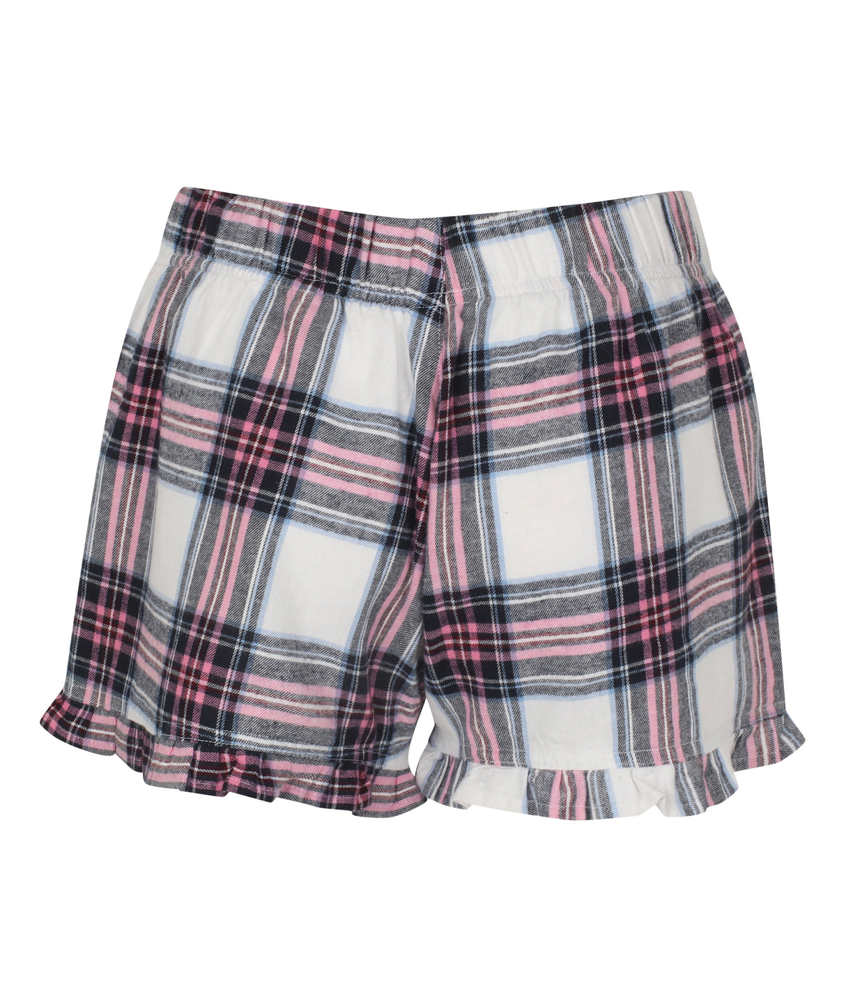 Sf Women's Tartan Frill Shorts