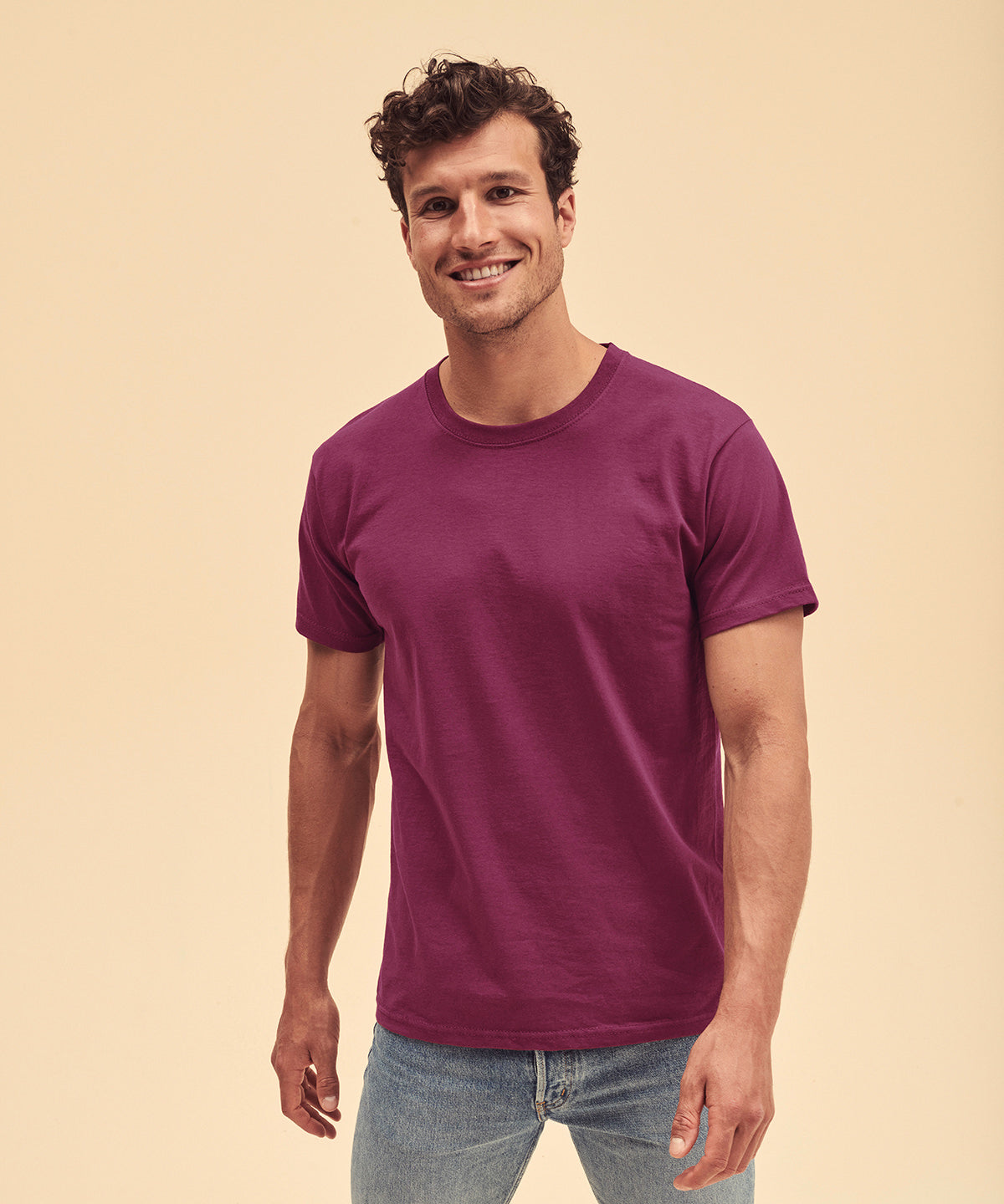 Fruit Of The Loom Valueweight T - Dark Heather Grey