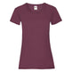 Fruit Of The Loom Women's Valueweight T - Burgundy