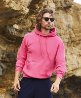 Fruit Of The Loom Classic 80/20 Hooded Sweatshirt - Heather Red