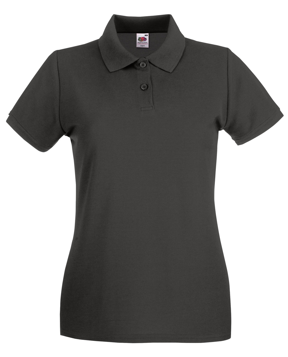 Fruit Of The Loom Women's Premium Polo - Light Graphite