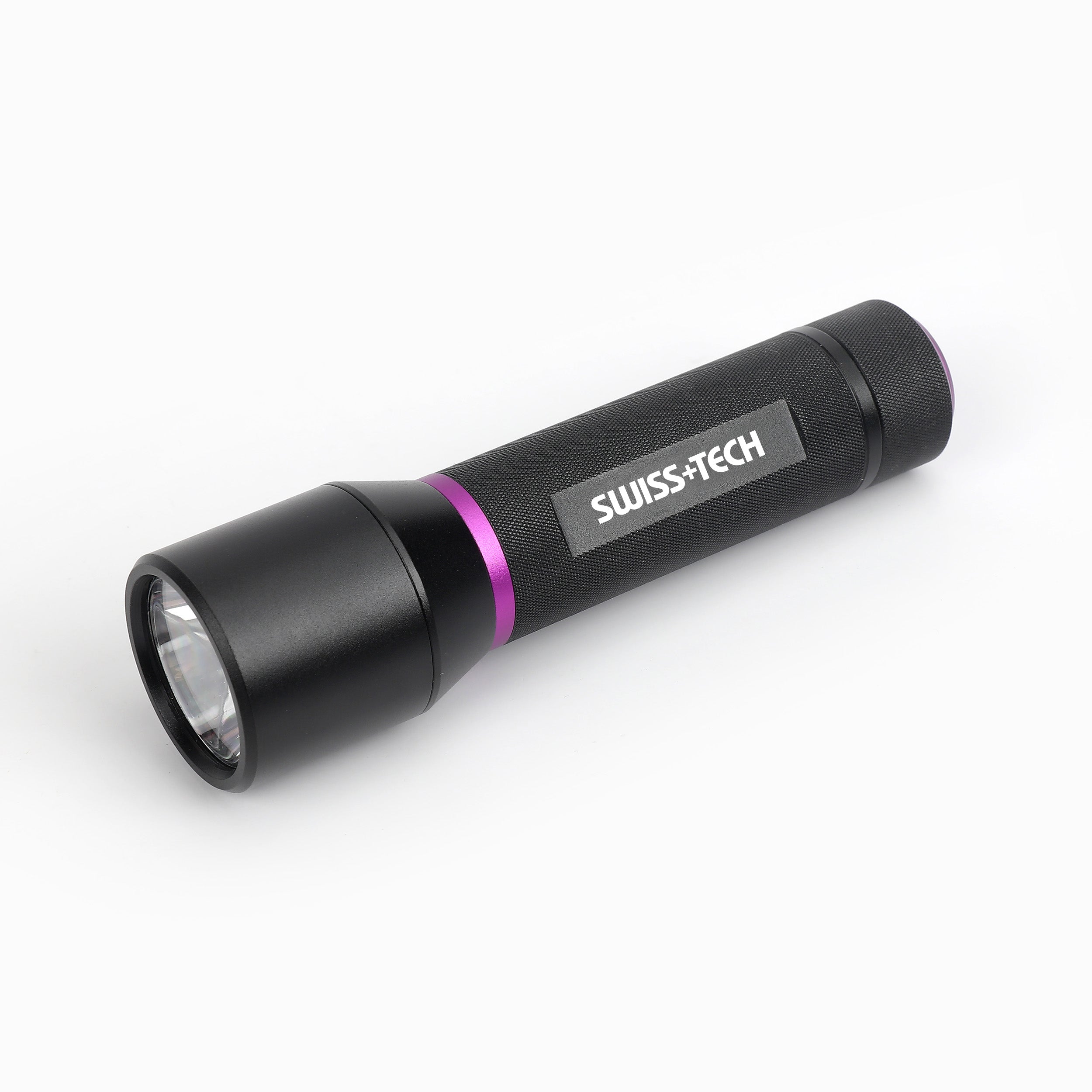 Scruffs Swiss-Tech UV Flashlight 3 x AAA Battery Powered - Leak Detection & Security Inspection