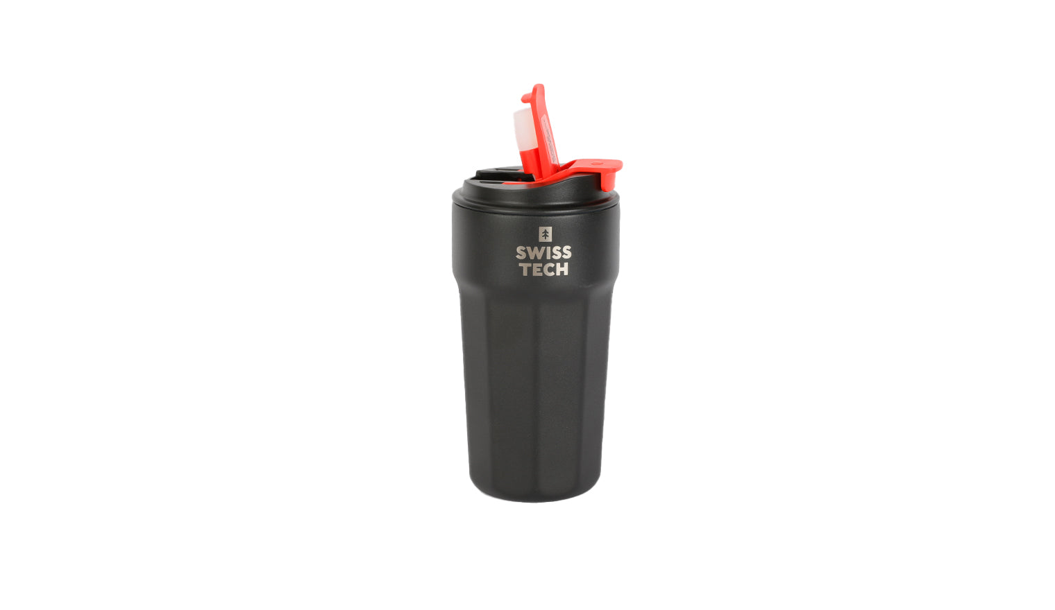 Scruffs Swiss-Tech 500ml Vacuum Insulated Thermal Mug - Stainless Steel Travel Mug