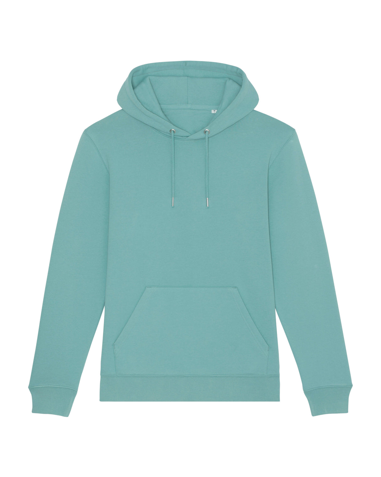 Stanley/Stella Unisex Cruiser Iconic Hoodie Sweatshirt (Stsu822) - Teal Monstera