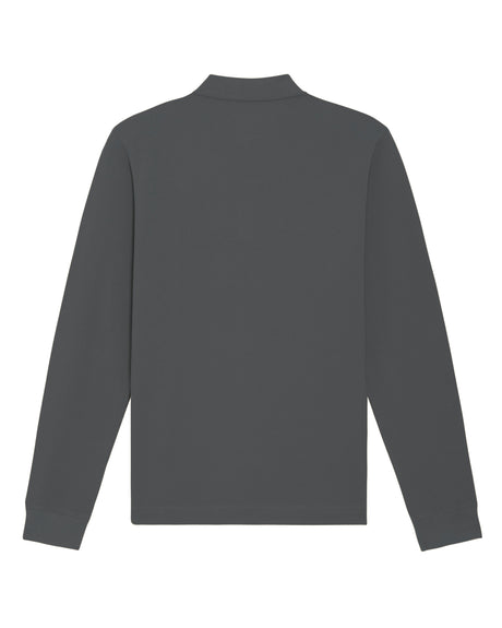 Stanley/Stella Prepster Long Sleeve Unisex Polo (Stpu332) - Anthracite