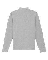 Stanley/Stella Prepster Long Sleeve Unisex Polo (Stpu332) - Heather Grey