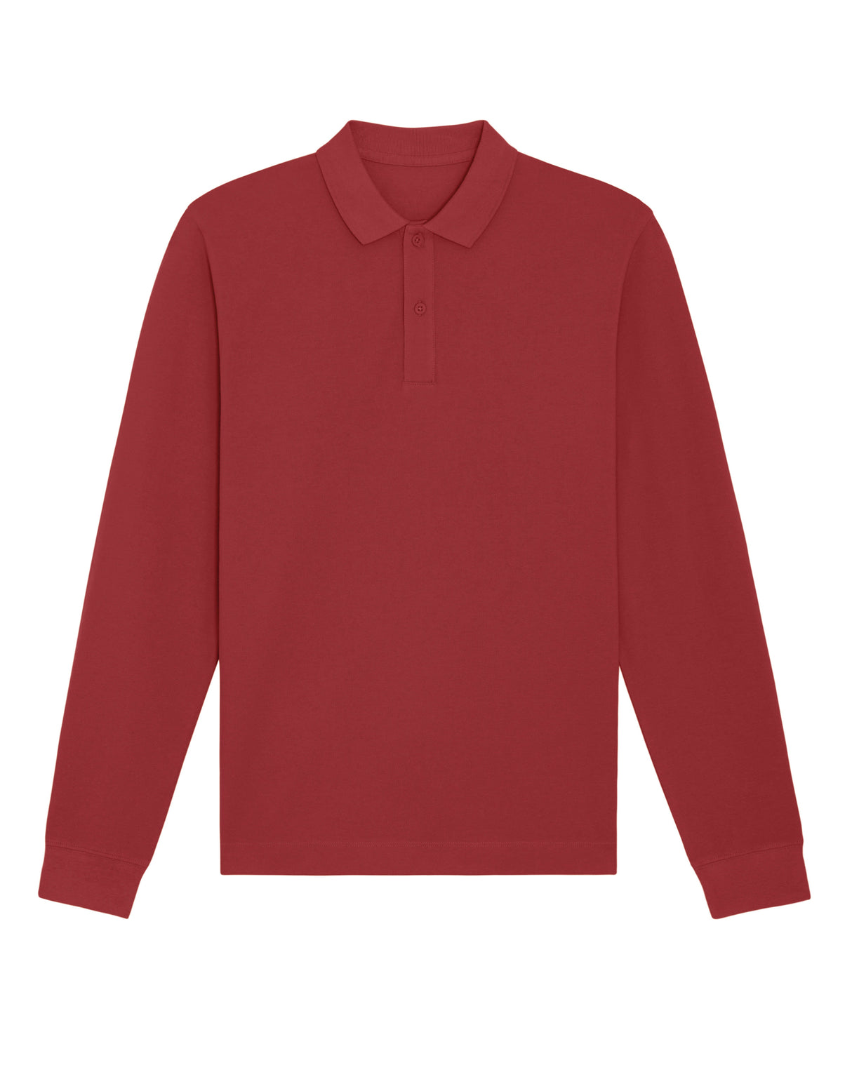 Stanley/Stella Prepster Long Sleeve Unisex Polo (Stpu332) - Red Earth