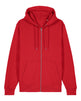 Stanley/Stella Unisex Cultivator 2.0 Iconic Zip-Thru Hoodie Sweatshirt (Stsu179) - Red