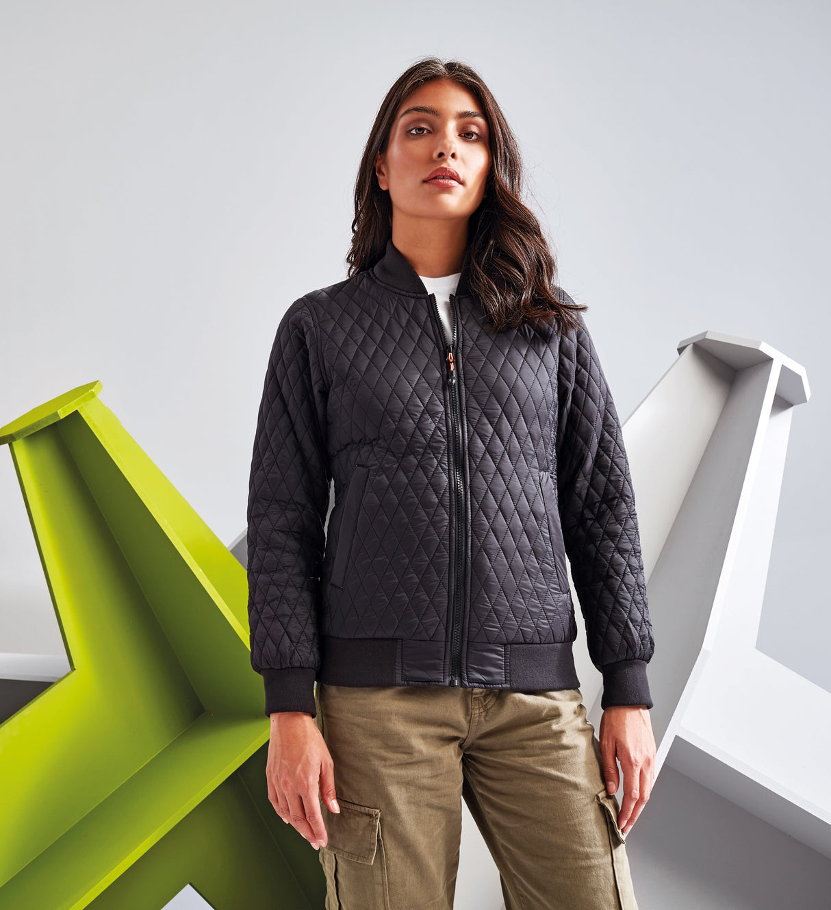 2786 Women's Quilted Flight Jacket