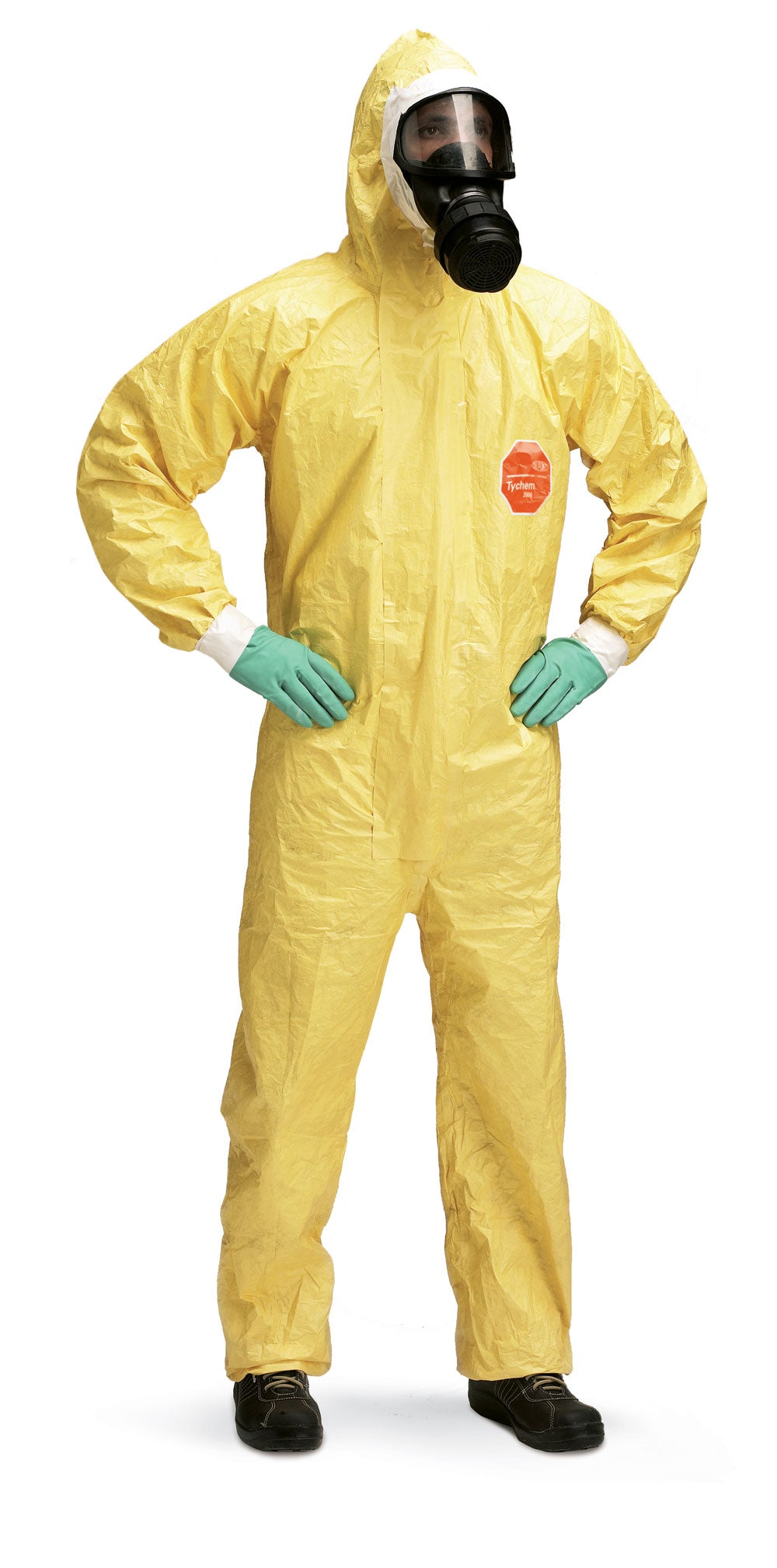 Beeswift Tychem 2000 C Hooded Disposable Coverall