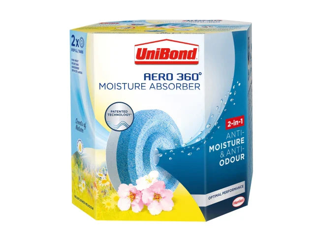 UniBond AERO 360º Moisture Absorber Wildflower Meadow Refills (Pack 2)