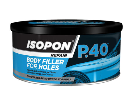 U-POL P.40 Body Filler for Holes Tin 600ml