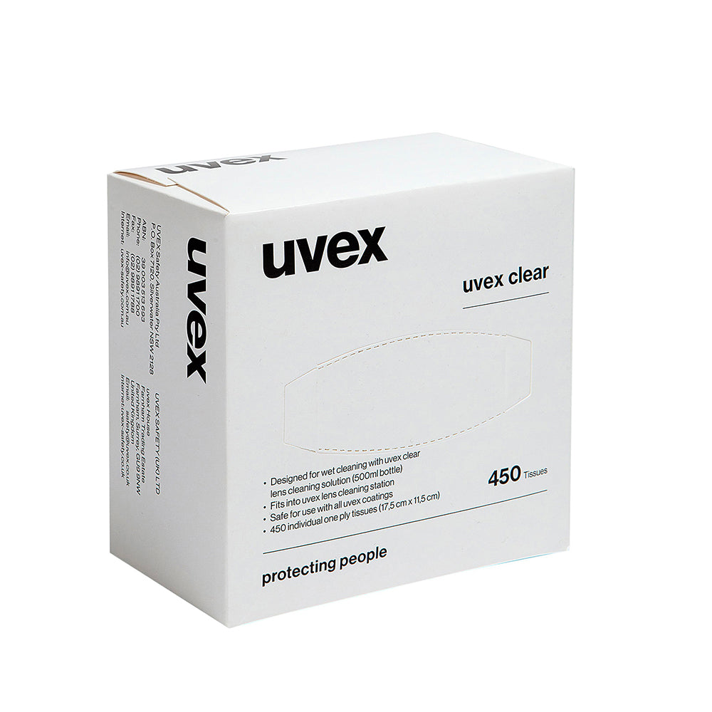 Beeswift Uvex Cleaning Tissues 450/Box