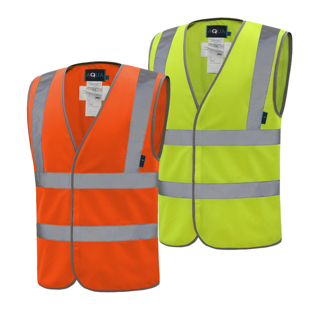 Future Garments Aqua Hi Vis Mesh Waistcoat
