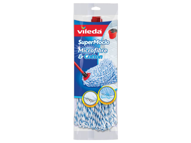 Vileda SuperMocio Microfibre & Cotton Refill