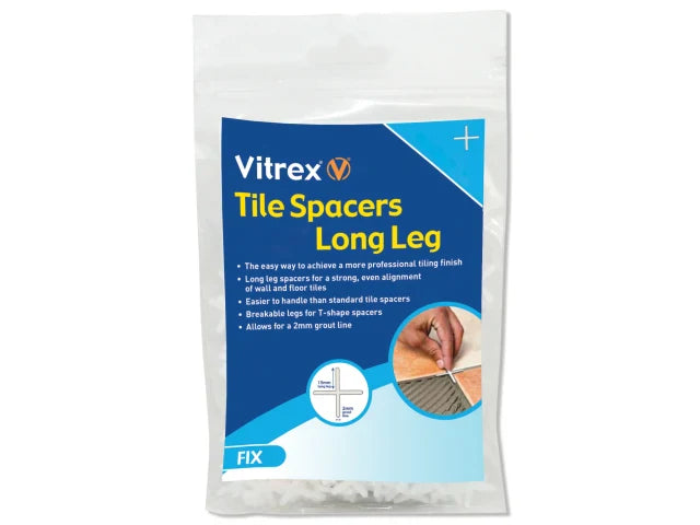 Vitrex Long Leg Spacer 3mm (Pack 1500)