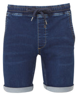 Wombat Men's Denim Drawstring Shorts