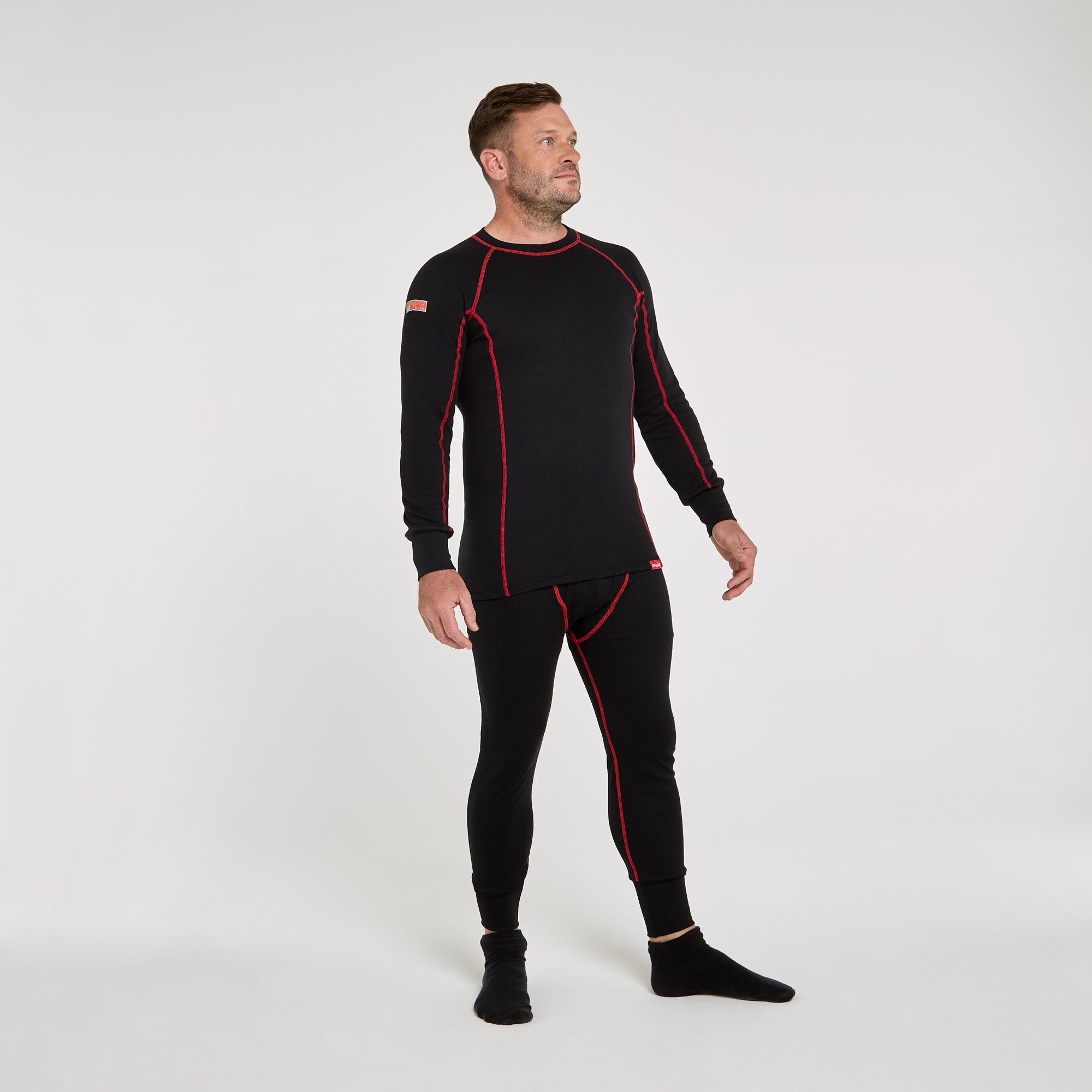 Pulsar FR-AST-ARC Men's Long Pants Black/Red