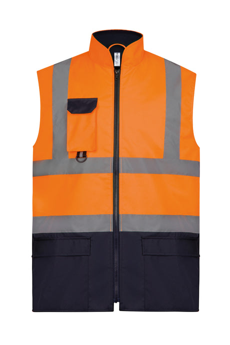 Yoko Hi-Vis Padded Bodywarmer