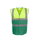 Yoko Hi-Vis Two-Tone Waistcoat