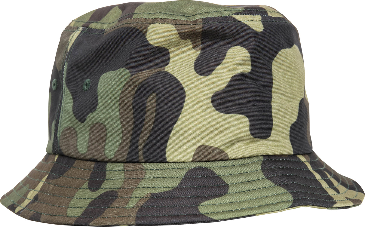 Flexfit By Yupoong Camo Bucket Hat (5003Cb)