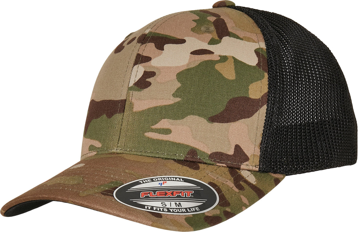 Flexfit By Yupoong Multicam® Trucker Mesh Cap (6511Mc)