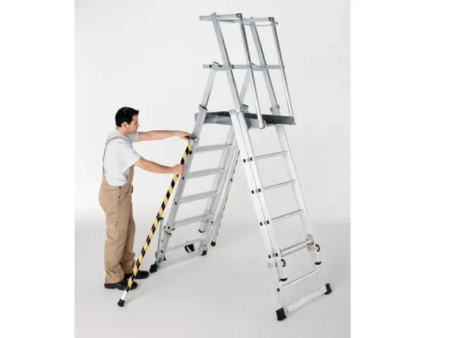 Zarges ZAP 1 Access Platform, Platform Height 1.0/1.3/1.6/1.8m 4 - 7 Rungs