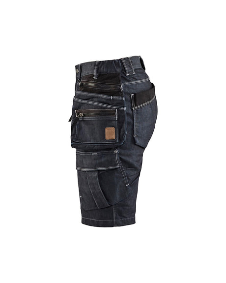 Blaklader Women's Craftsman Shorts X1900 Stretch 7992 #colour_navy-blue-black