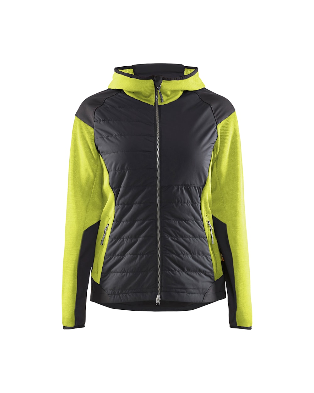 Blaklader Women's Hybrid Jacket 5931 #colour_hi-vis-yellow-black