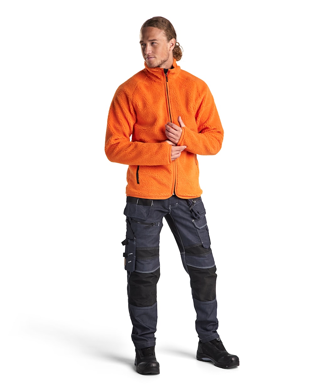 Blaklader Pile Jacket 4729 #colour_orange