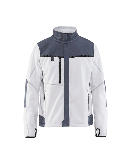 Blaklader Windproof Fleece Jacket 4955 #colour_white-grey