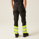 Regatta Professional Mens Hi-Vis X-Pro Stretch Holster Trousers - Class 1