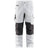 Blaklader Painters Trousers with Stretch 1095 #colour_white-dark-grey