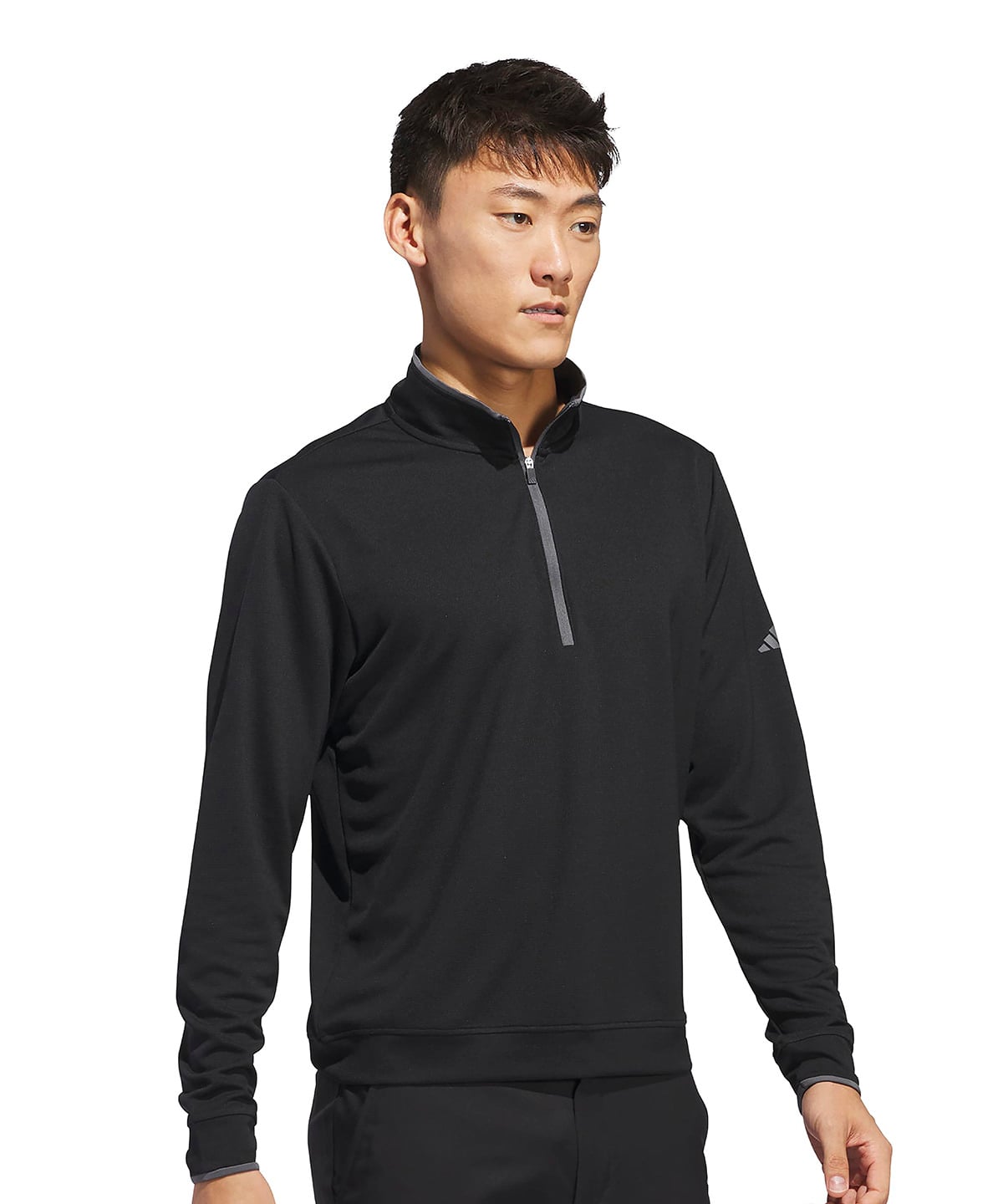 adidas® AD052 Upf Lightweight Quarter-Zip Pullover