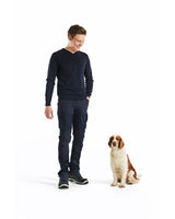 Blaklader Service Trousers Stretch 1457 #colour_dark-navy-blue