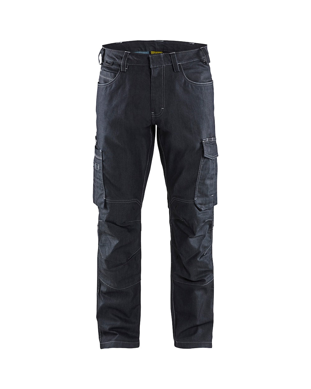 Blaklader Service Trousers Denim Stretch 1439 #colour_navy-blue