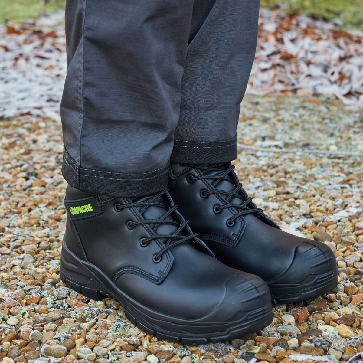 Edmonton GRS Certified Recycled Leather Safety Boot