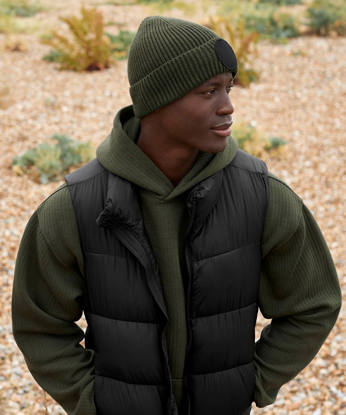 Beechfield B332R Circular Fashion Patch Beanie